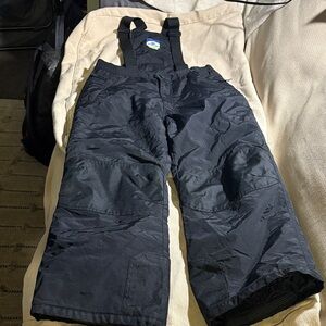 Children's Black Overalls